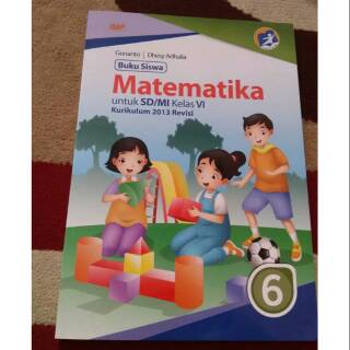 Buku Paket Matematika Kelas 6 Gunanto Shopee Indonesia