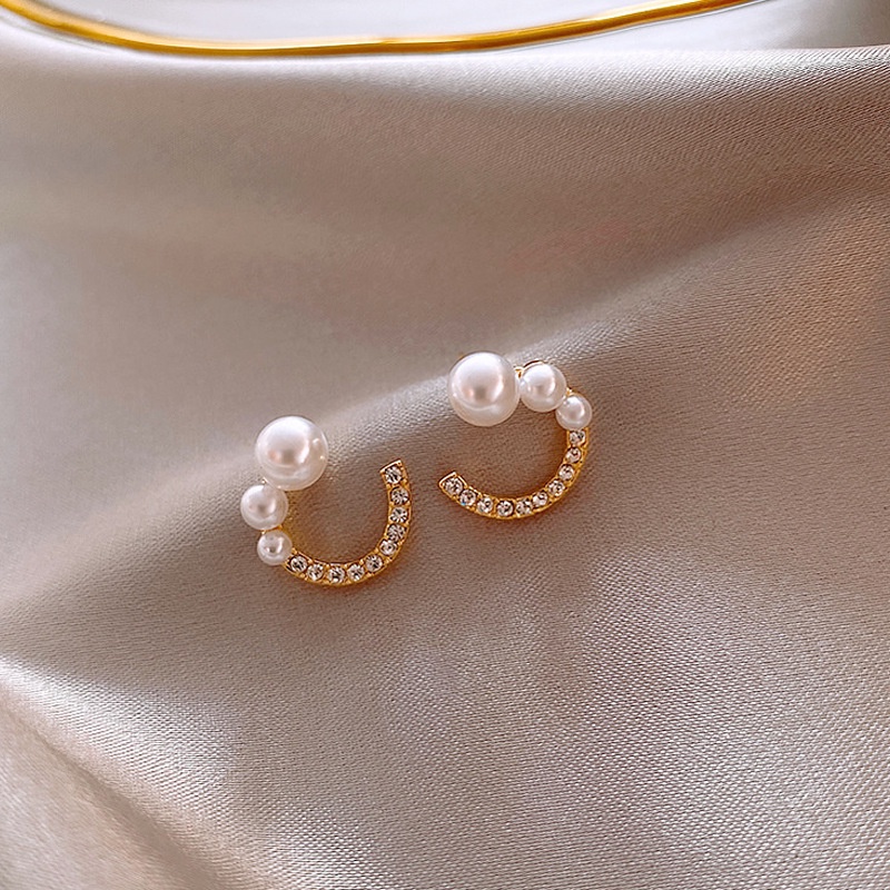 Anting AT192 Perak / Silver S925 Anting Unik Lucu Keren Fashion Wanita / Deluna/BS