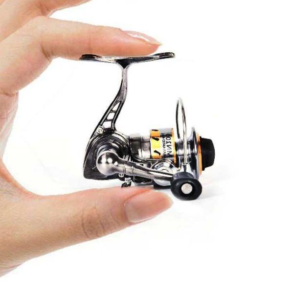 Reel Pancing Mini Rill Mini Reel Pancing Murah Reel Pancing Mini Spinning 4.3:1 Gear Ratio - MN100