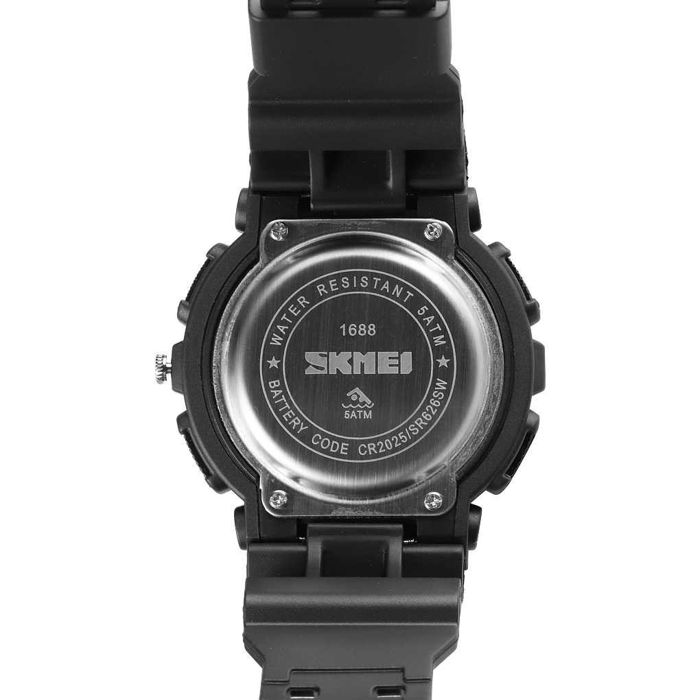 Jam Tangan Pria SKMEI Dual Time S-Shock Men Sport Original AD1688-3