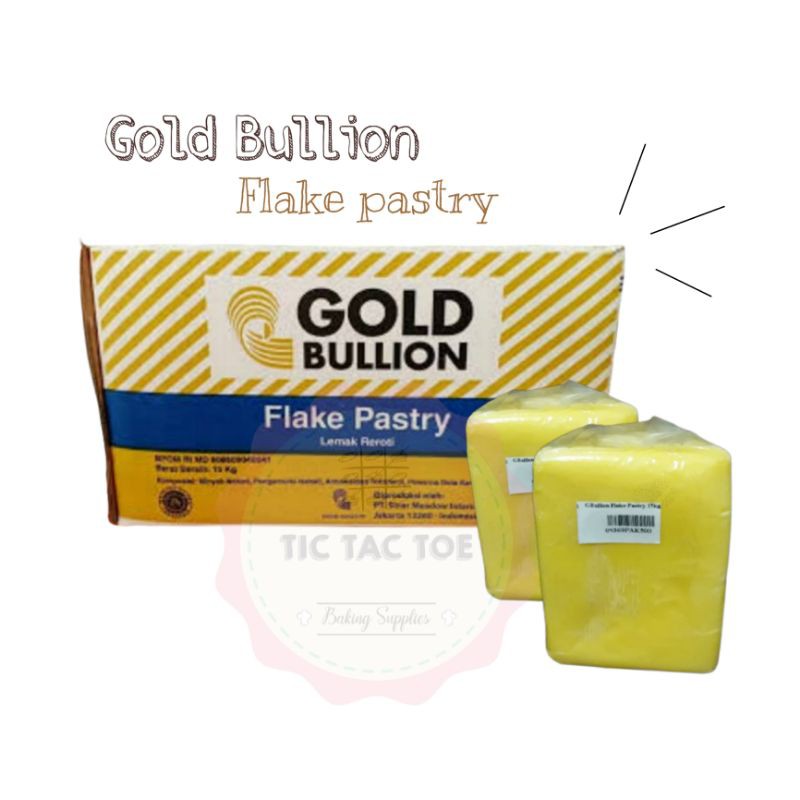 Gold bullion flake pastry 500gr, flake pastry repack 500gr, korsvet 500gr, korsvet GBullion