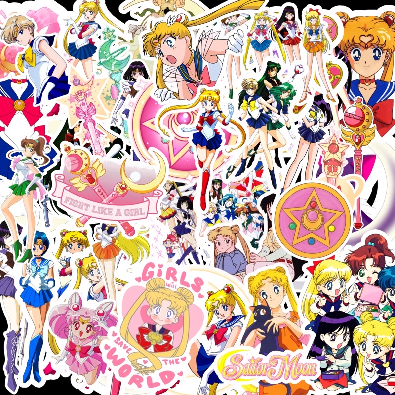 

STIKER SAILOR MOON 40 PCS