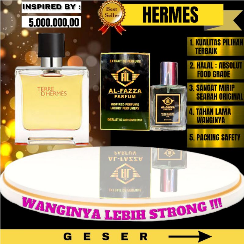 TERRE D HERMES | AL-FAZZA PARFUM INSPIRED BY ORIGINAL PERFUMERY AND EXTRAIT DE PERFUME