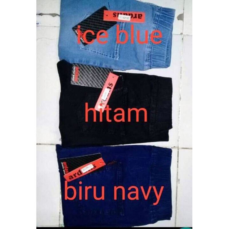 TERBARU Celana Wanita Size Jumbo Jeans Skinny softjeans Legging Pinggang Karet Melar Anti Begah