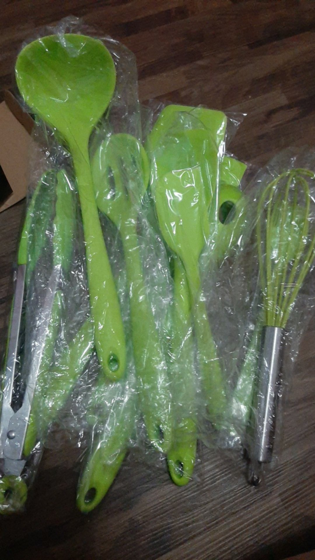 Sodet Silicone 10 Pcs Bpa Free  - Spatula Anti Panas, Anti Baret Wajan