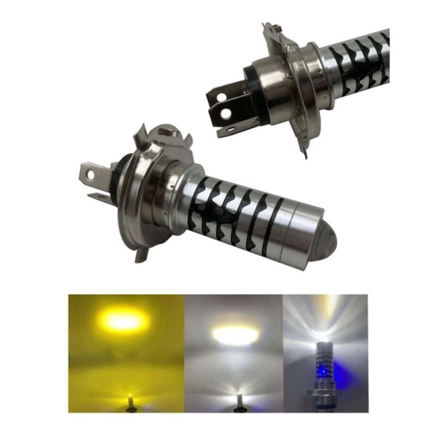 LAMPU LED DEPAN H4 VIXION LAMPU UTAMA MOTOR H4 LS2 LASER