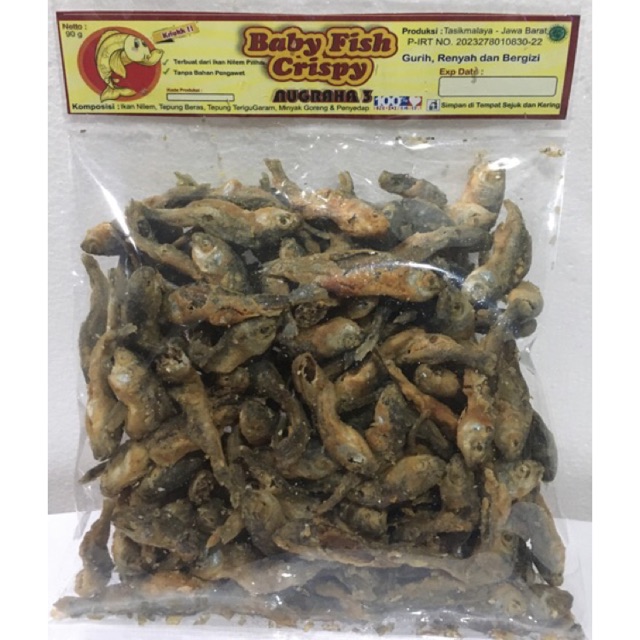Ikan Nilem Goreng / Baby Fish Crispy