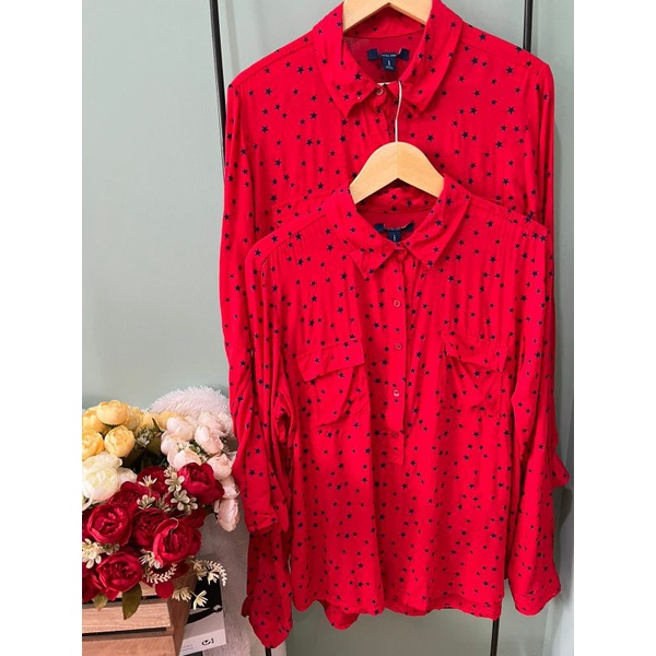 Exp** longsleveed blouse