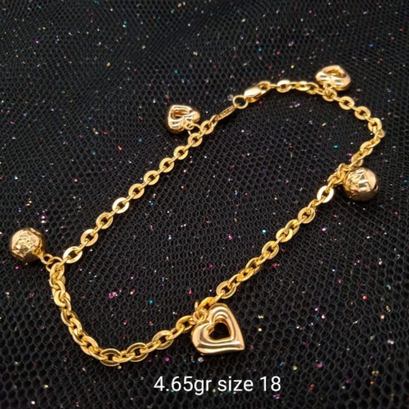 Gelang Emas 17 K - 4.65gr Kadar 750 - 3316