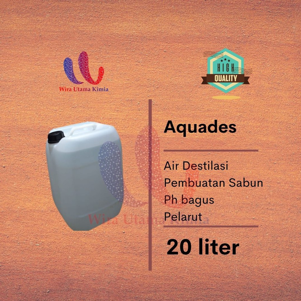 Aquadest / Aquades / Akuades / Air Murni 20L