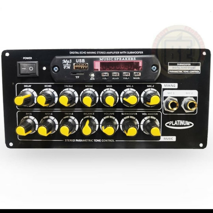 Kit Tone Control Stereo Mixing DMS-207.X plus MP3 bluetooth / DMS207x