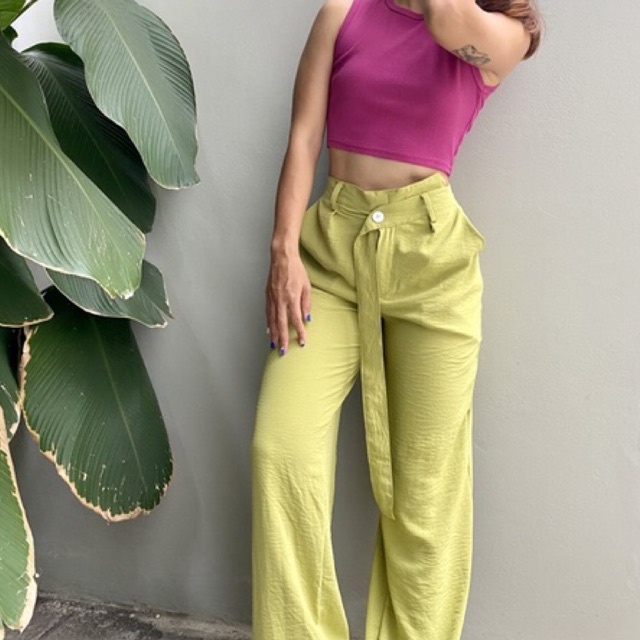 culotte with belt