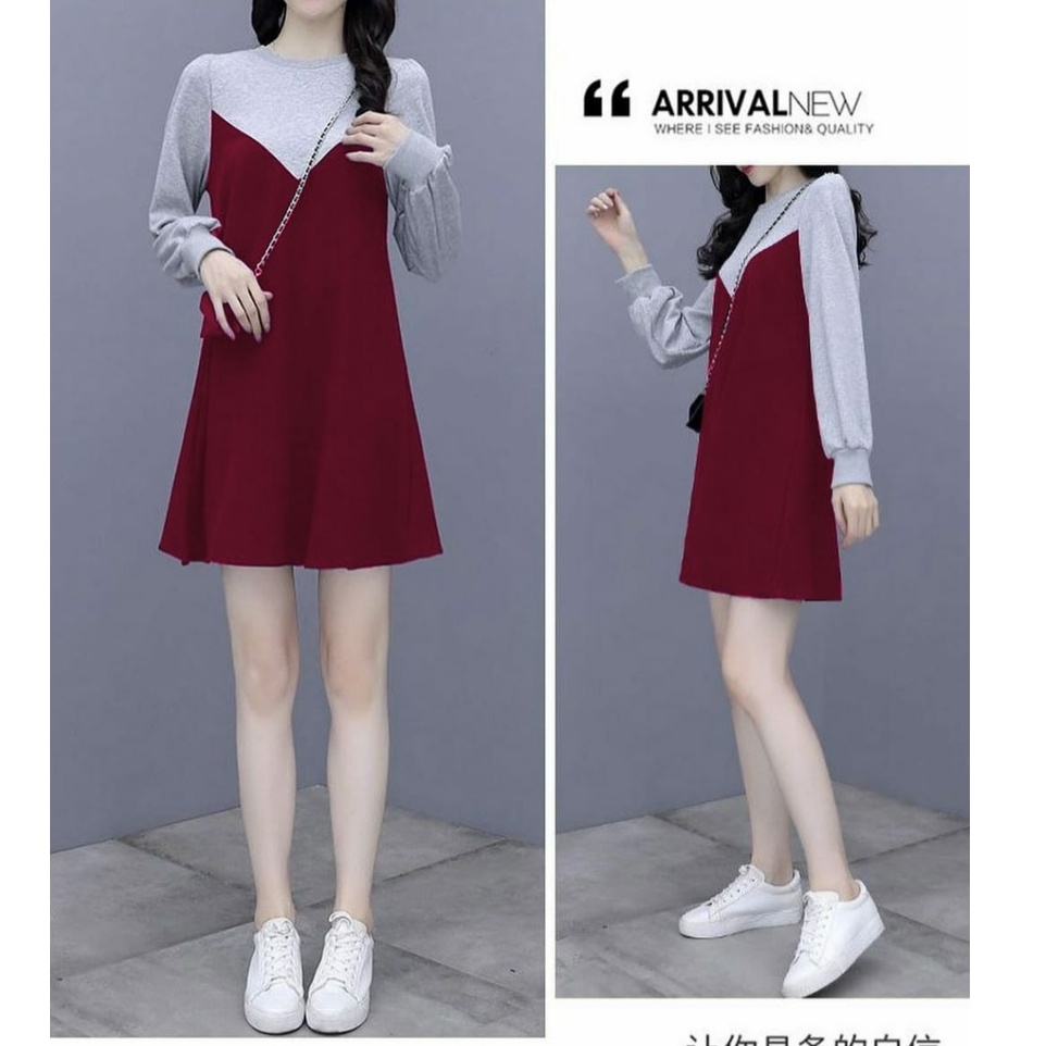 *[MCFK] Dress Wanita Terbaru Kekinian / Dress Charlie / Pakaian Wanita Dress