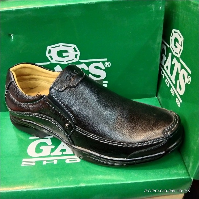 Sepatu Kulit Gats Mp2602 Coklat Sepatu Pantofel Pria Original