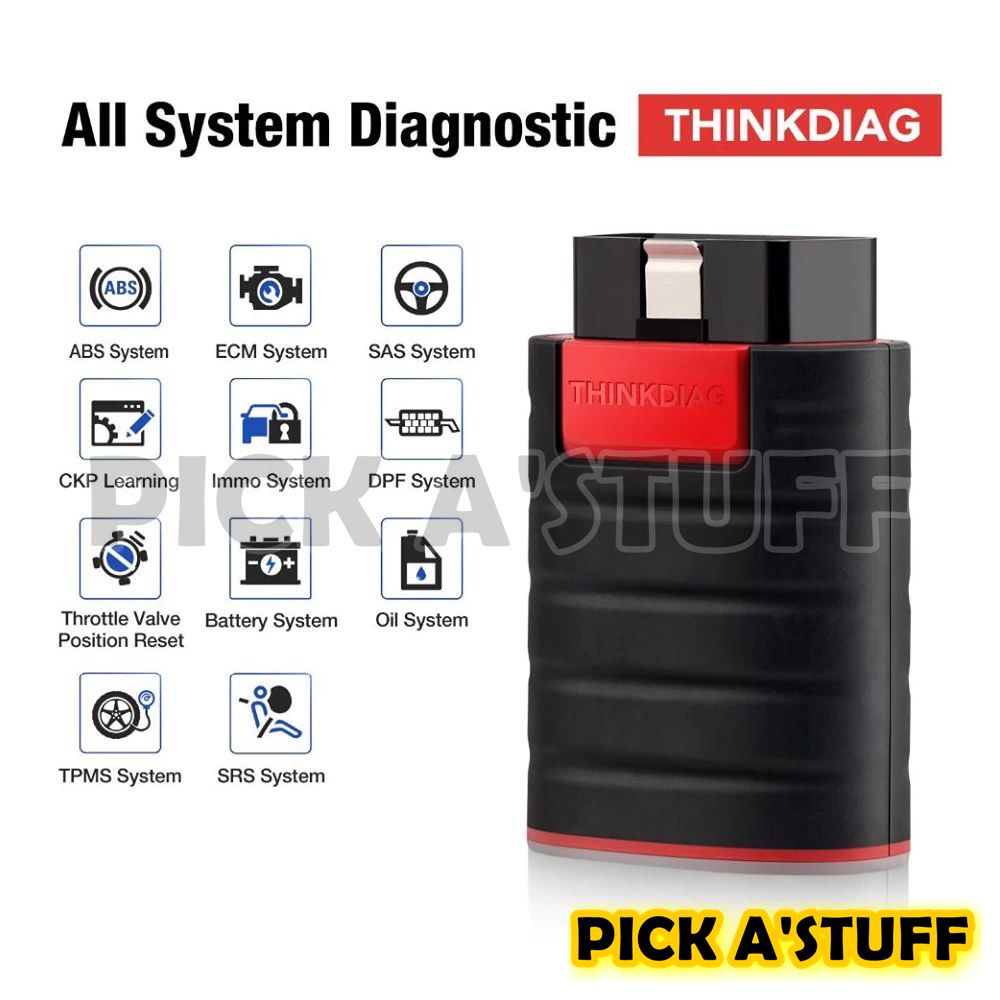 Original Thinkdiag Software Diagzone PRO Semua Merk Mobil Scanner OBD2