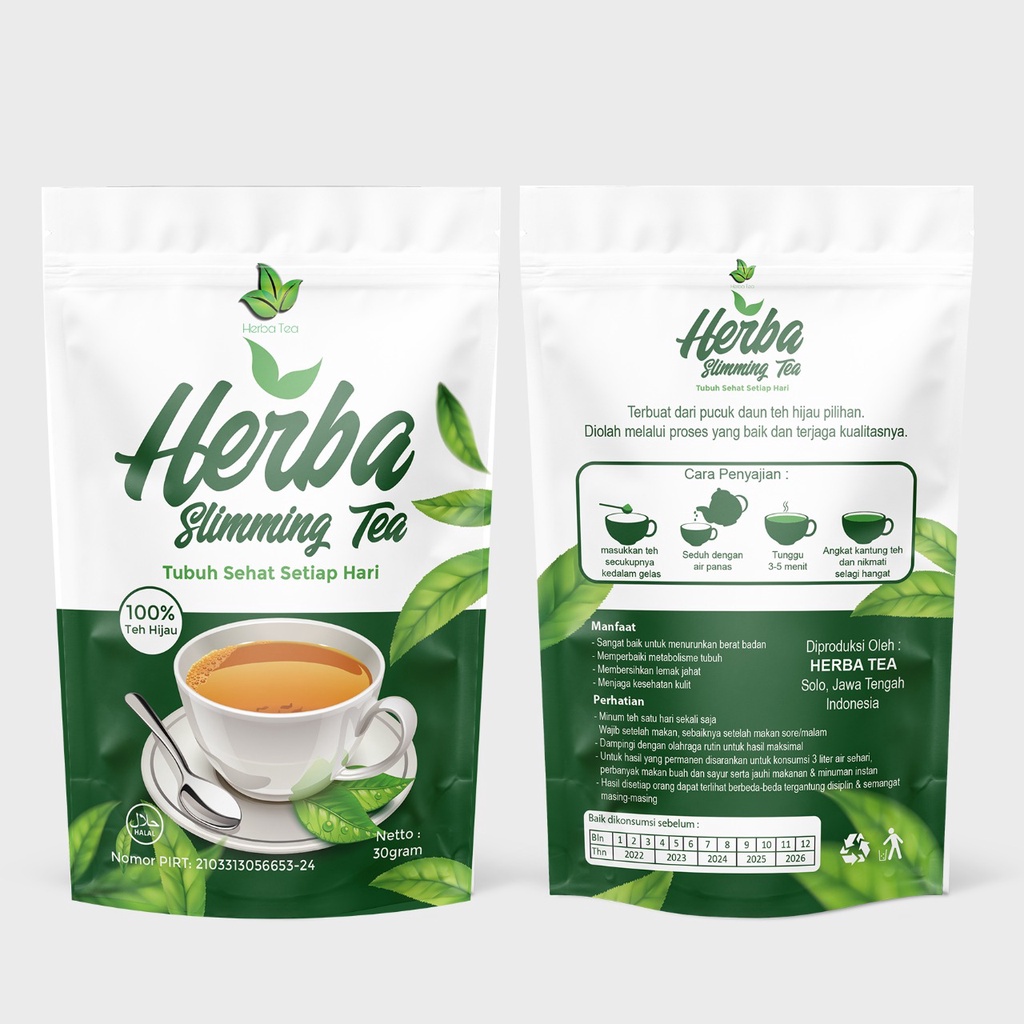 

HERBA SLIMMING TEA - TEH HIJAU - GREEN TEA - TEH PELANGSING - DETOX TEA - TEH KESEHATAN