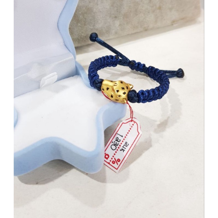 Gelang emas 24k macan jaguar