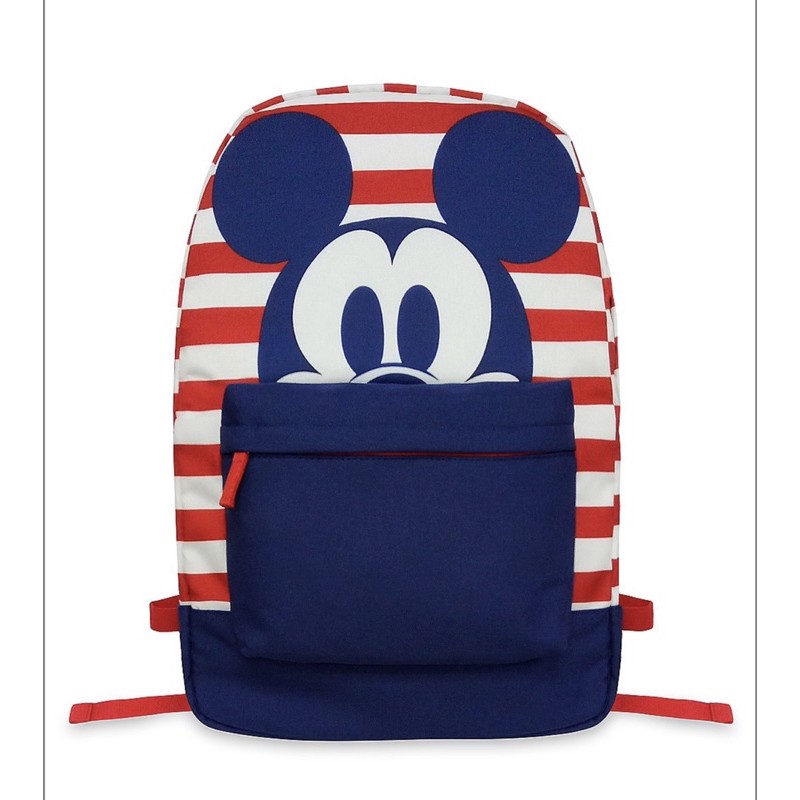 Disney Mickey Mouse Striped Backpack ORIGINAL
