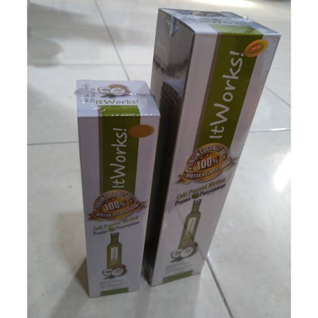 

Itworks minyak kelapa VCO 500ml