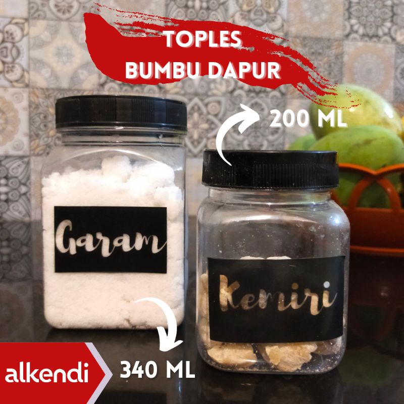 [KOTAK] TOPLES BUMBU DAPUR KECIL