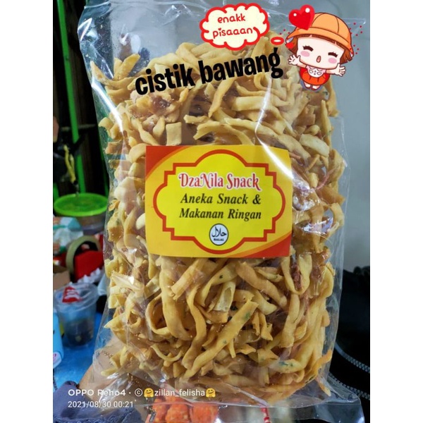 

cistik bawang snack 450-500 gram