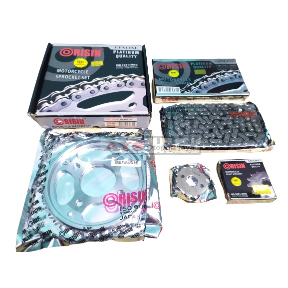 Jual PAKET GEAR SET ORISIN MODEL NEW MEGA PRO BAJA PLATINUM QUALITY