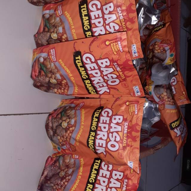 

baso geprek tulang rangu samiraos