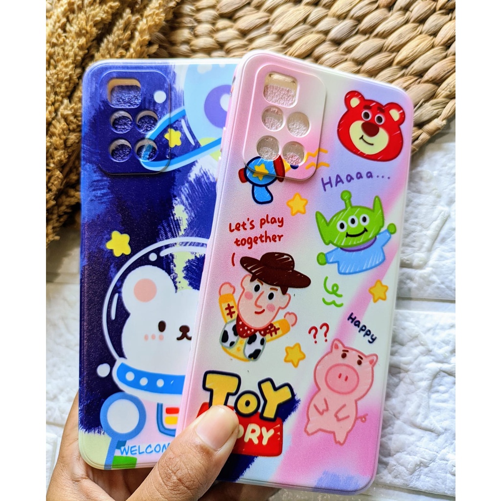 Case Softcase Casing TPU Xiaomi Redmi Note 10 5G Note 10 Pro Karakter