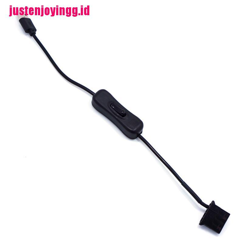 Kabel Adapter Konektor USB to 4Pin Molex Dengan Saklar PC Kipas