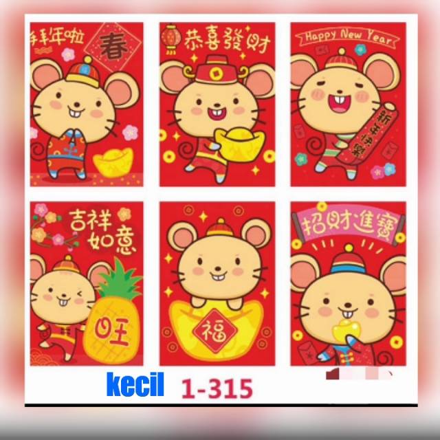 

Open PO kertas angpao shio tikus 2020