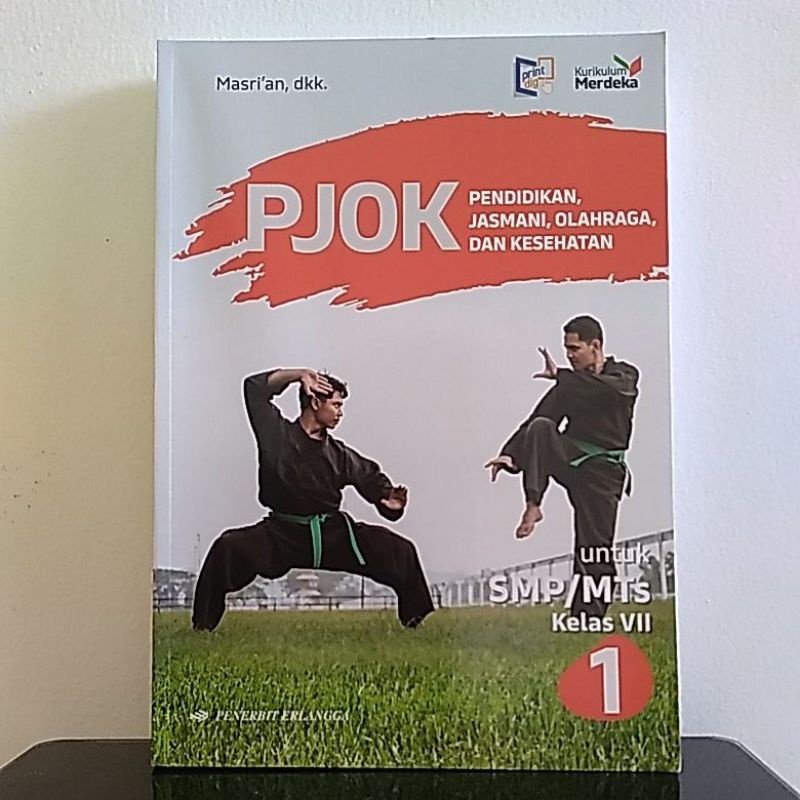 Buku PJOK Erlangga [ Kurikulum MERDEKA ] SMP Kls.VII