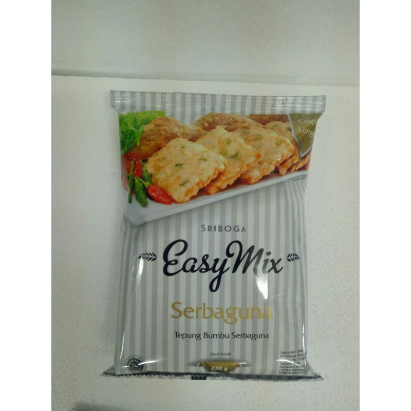 

Sriboga Easymix Serbaguna 220gr