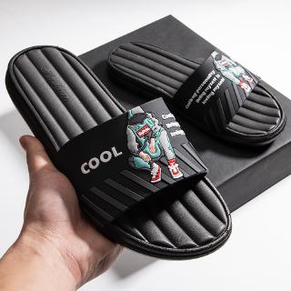  sandal Korea pria  musim panas mengenakan busana non slip 