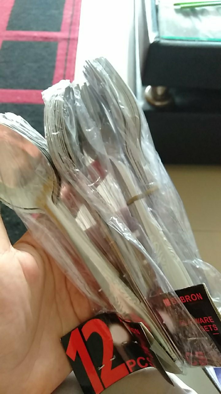Souvenir - Sendok Makan Stainless Murah Tebal - Merk Subron
