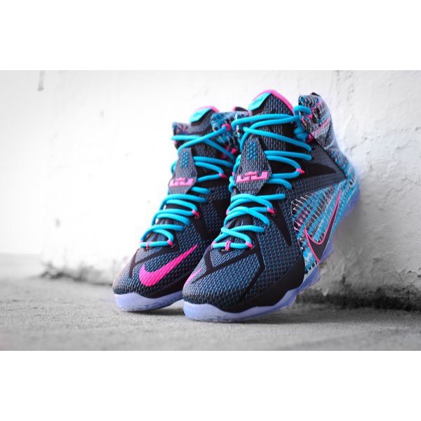 blue lebron 12
