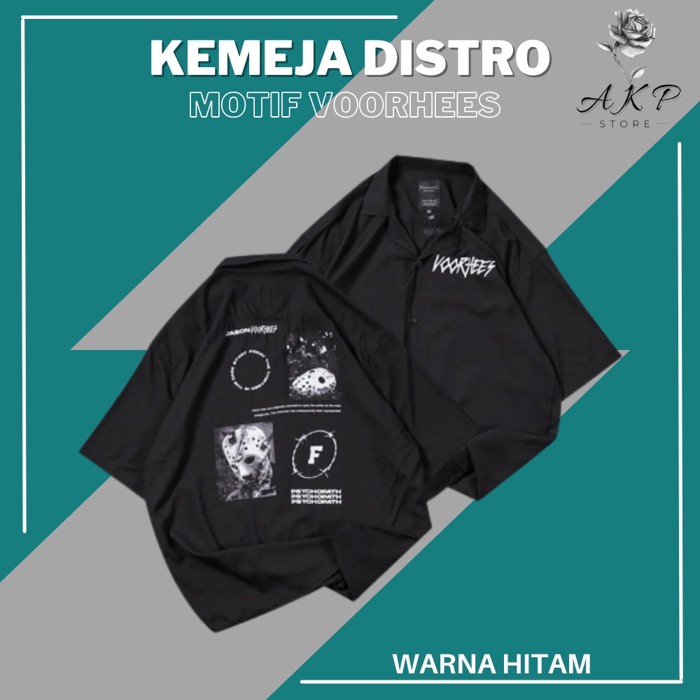 BAJU KEMEJA KAMEJA KMEJA HEM MOTIF  DISTRO PRINT  FULL PRINT PRIA COWOK COWO LENGAN PENDEK CASUAL KA