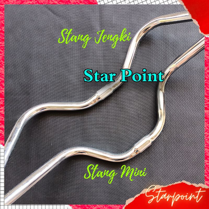 Handlebar Stang Stir Sepeda Jengki / Mini / Minitrek - STARPOINT