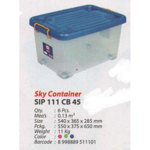 (PENGIRIMAN KHUSUS JNE/JNT/DLL) Container Box Shinpo CB 70 SIP143