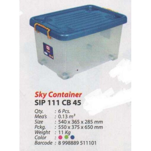(PENGIRIMAN KHUSUS JNE/JNT/DLL) Container Box Shinpo CB 70 SIP143