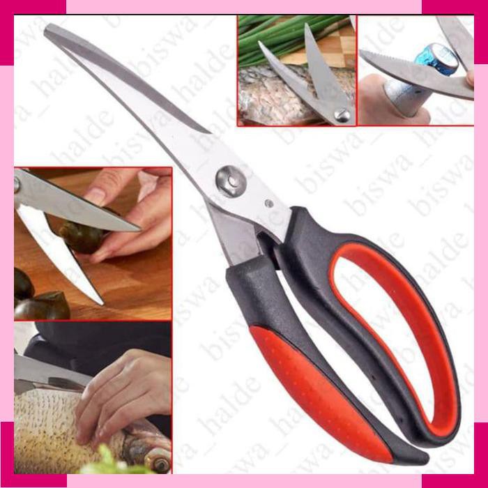 

Metaltex Soft Poultry All Purpose Kitchen Scissors Gunting Serbaguna