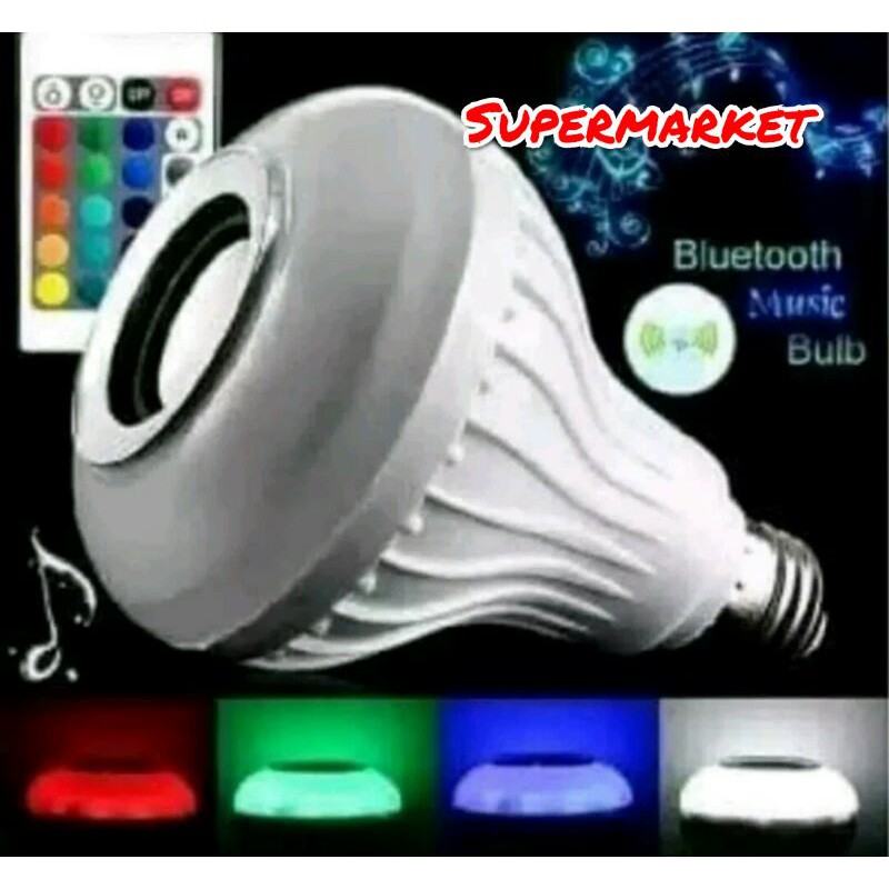 DISCO SPEAKER WIRELESS BLUETOOTH DENGAN LAMPU LED WJ-L2 RGBW 12 W