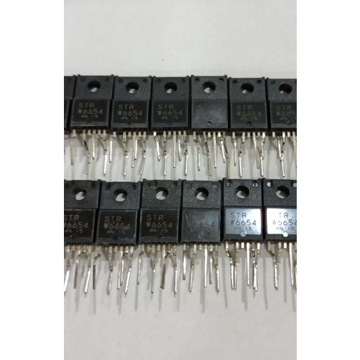 TRANSISTOR MOSFET STRW6654 ORGINAL( IC REGULATOR TV SHARP),SESUAI GAMBAR (KUALITAS BAGUS)