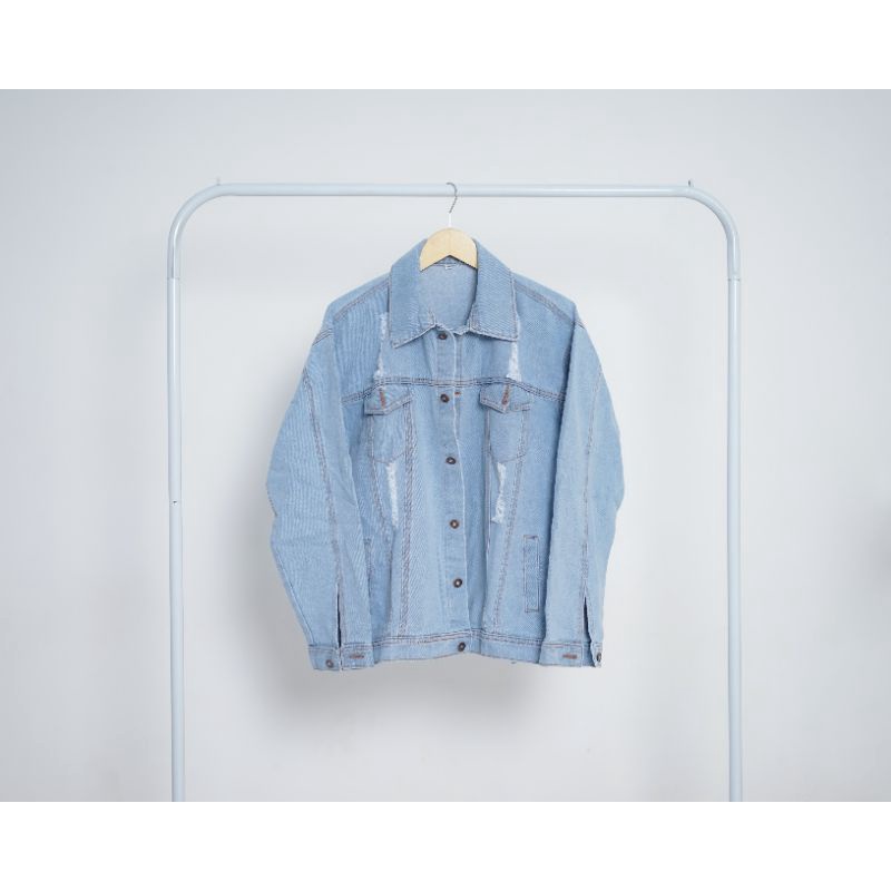 GOODETHICS - Denim Jacket Washing Light Blue