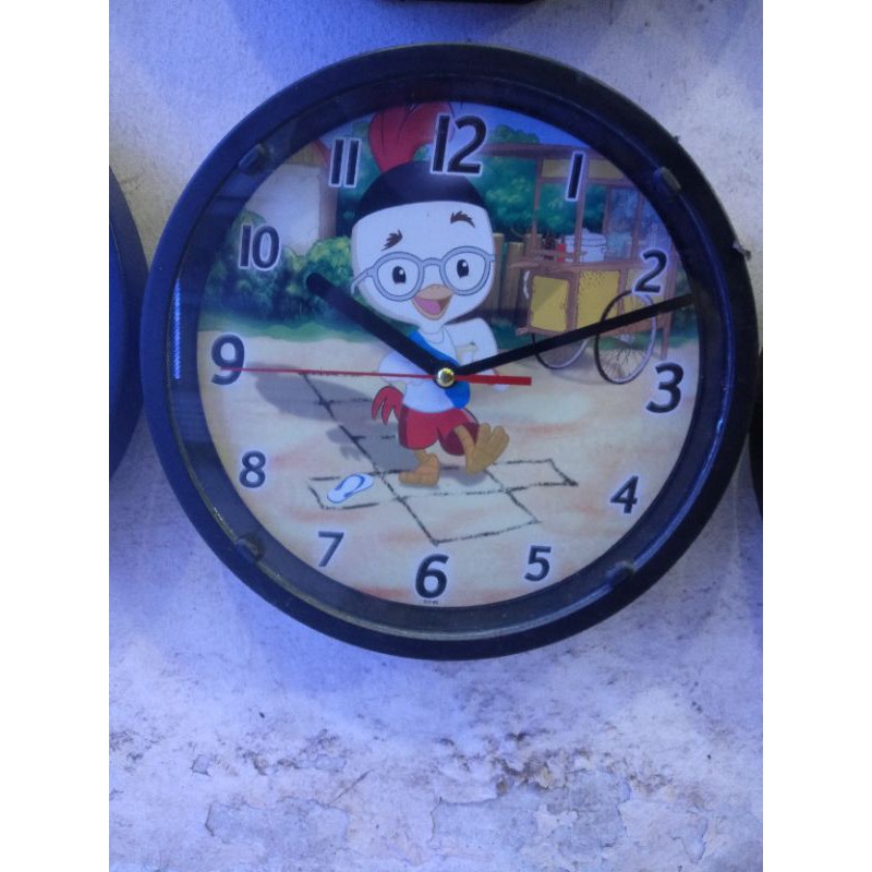 JAM DINDING ONTIME KARTUN LUCU BEBEK