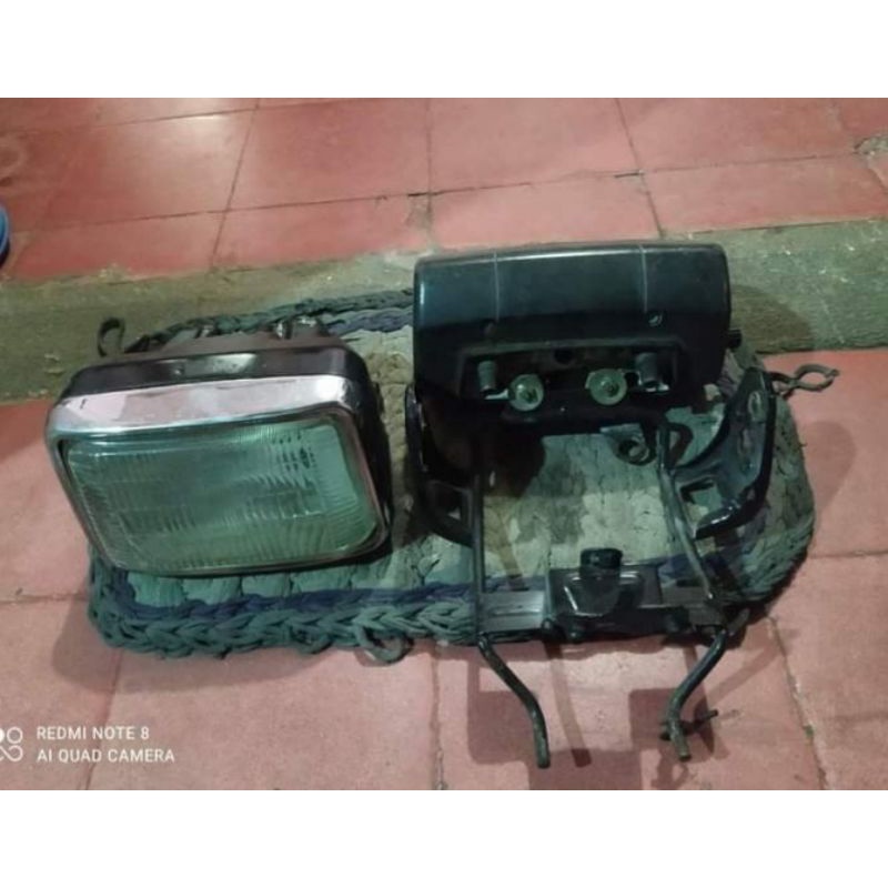 BATOK LAMPU GLMAX SET REFLEKTOR SEPEDO ORI LAMPU DEPAN GL MAX SET SEPEDOMETER ORIGINAL