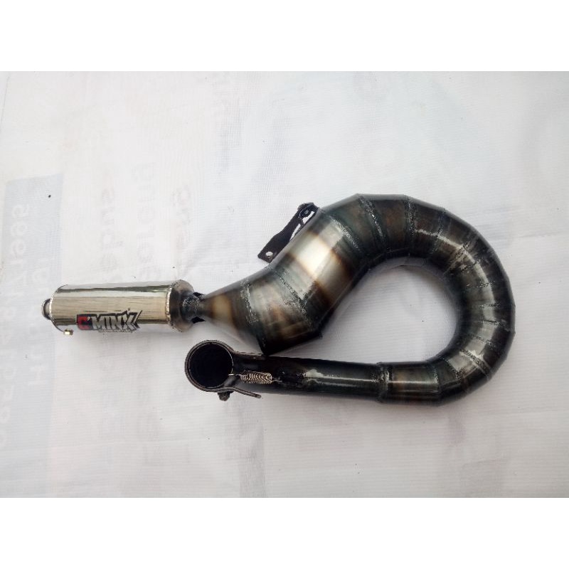 knalpot racing vespa kanan pendek by c'minx