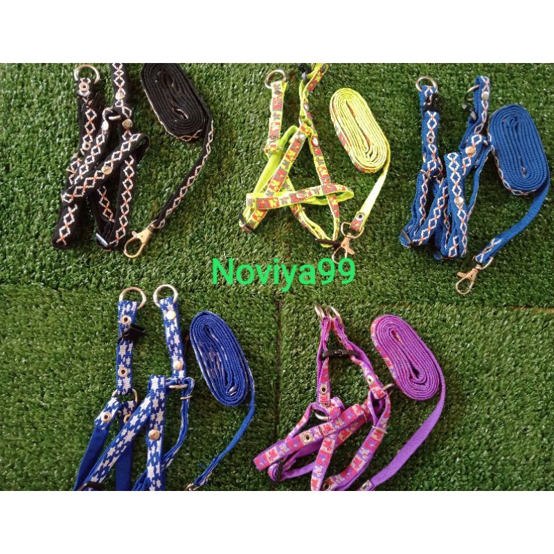 Harness kucing motif tebal