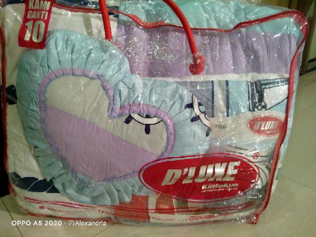 Bedcover + Sprei Rumbai 180x200 / 160x200 Kintakun Dlx Larsen Nara Marque Kanin Zoo Night Owl  Bcdlx