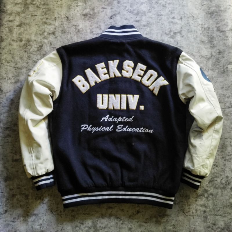 VARSITY LEATHER JACKET BY MONKEY SECOND