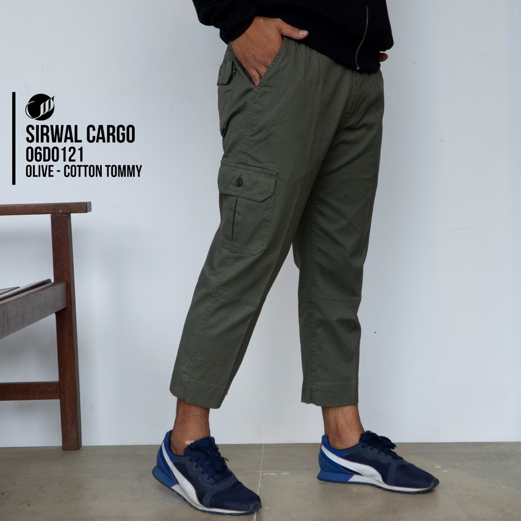 SAMASE SIRWAL CARGO D012 / OLIVE